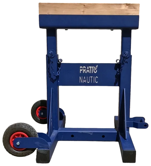 Central Adjustable Large CAL – podesivi središnji stalak za plovila s drvenom gredom